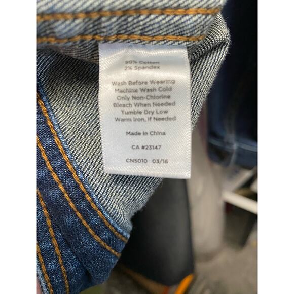 Talbots Womens Denim Jean Jacket Blue Size XXS - Picture 7 of 7